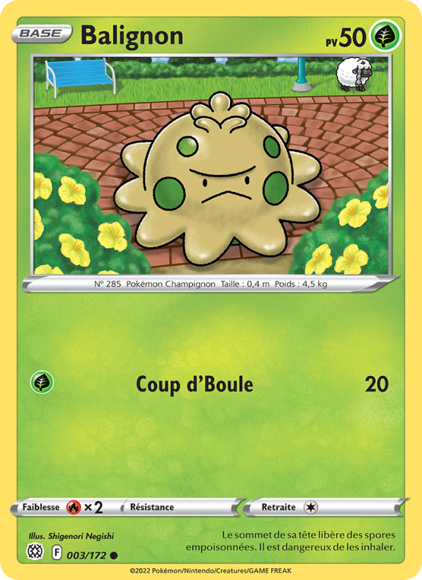 Balignon 003 — Stars Étincelantes (French Pokémon TCG card)