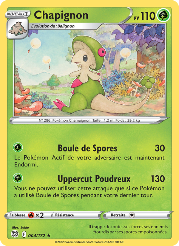Chapignon 004 — Stars Étincelantes (French Pokémon TCG card)
