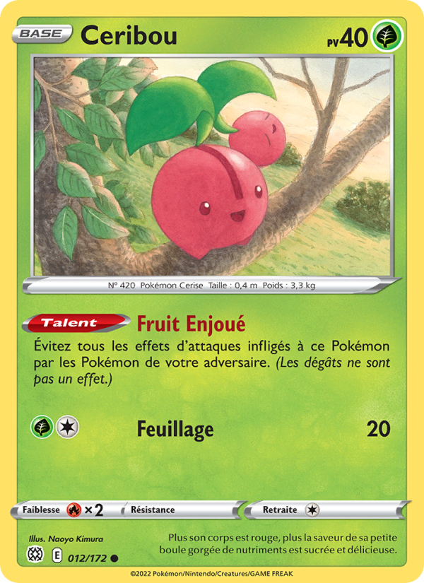 Ceribou 012 — Stars Étincelantes (French Pokémon TCG card)