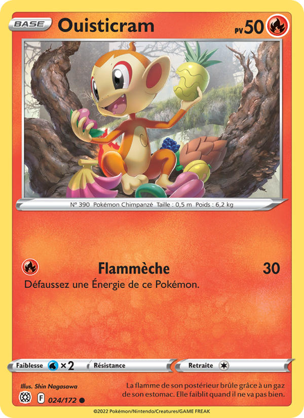 Ouisticram 024 — Stars Étincelantes (French Pokémon TCG card)