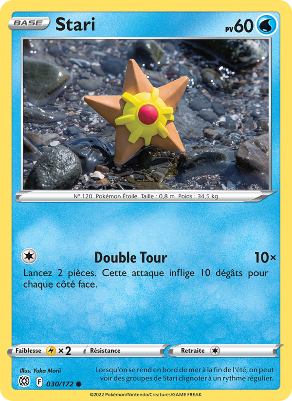 Stari 030 — Stars Étincelantes (French Pokémon TCG card)