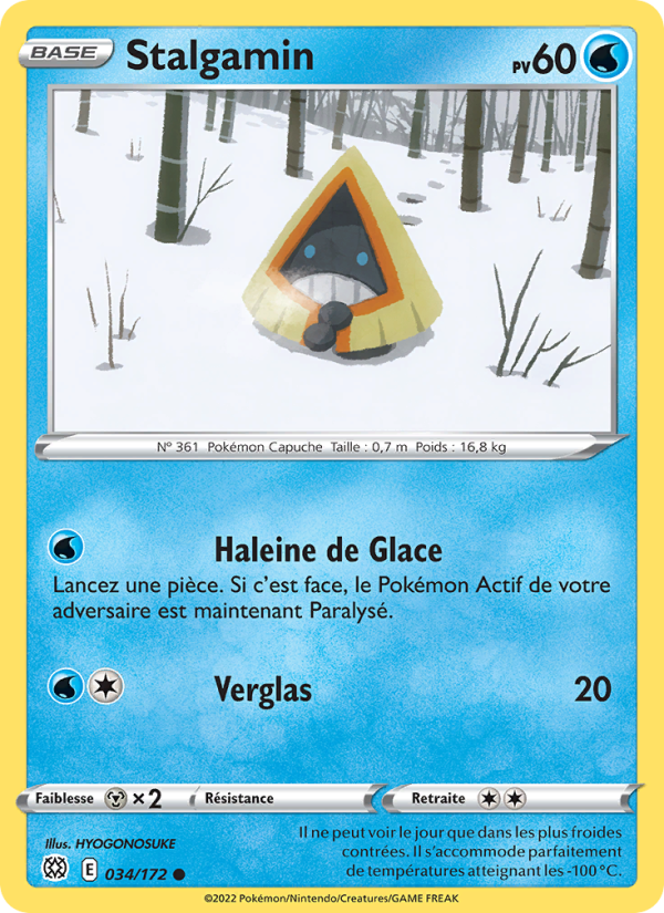 Stalgamin 034 — Stars Étincelantes (French Pokémon TCG card)