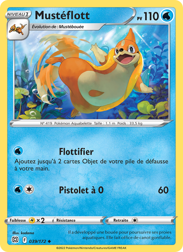 Mustéflott 039 — Stars Étincelantes (French Pokémon TCG card)