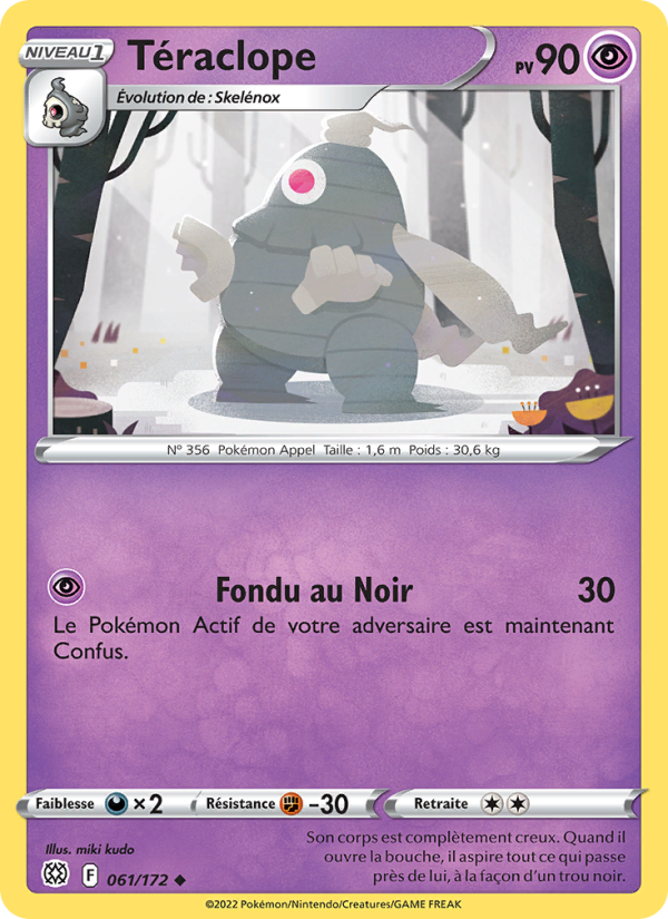 Téraclope 061 — Stars Étincelantes (French Pokémon TCG card)