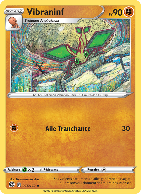 Vibraninf 075 — Stars Étincelantes (French Pokémon TCG card)
