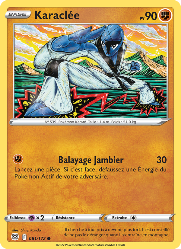 Karaclée 081 — Stars Étincelantes (French Pokémon TCG card)