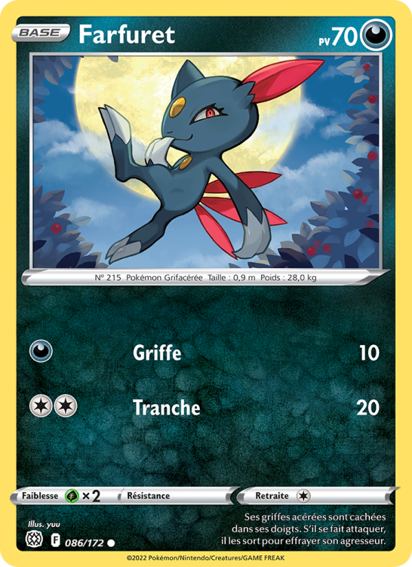 Farfuret 086 — Stars Étincelantes (French Pokémon TCG card)