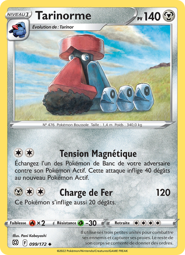 Tarinorme 099 — Stars Étincelantes (French Pokémon TCG card)