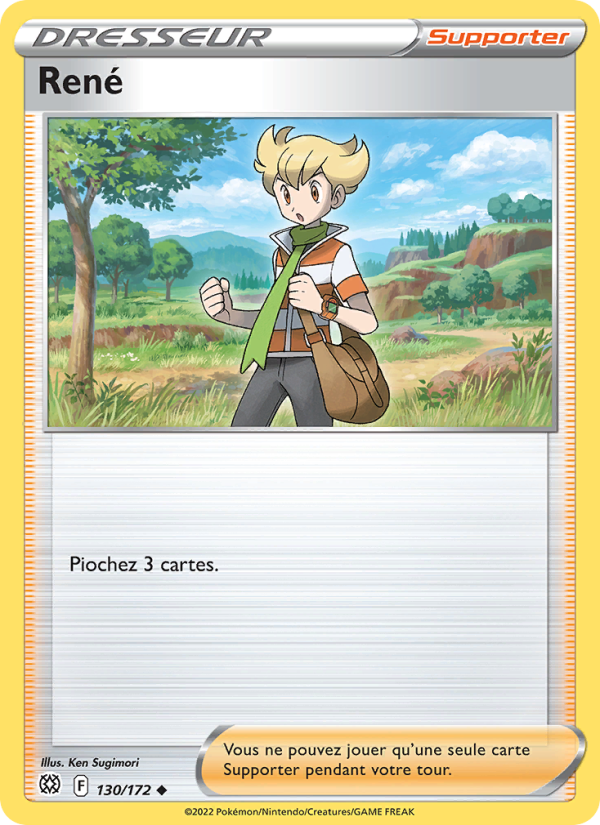 René 130 — Stars Étincelantes (French Pokémon TCG card)