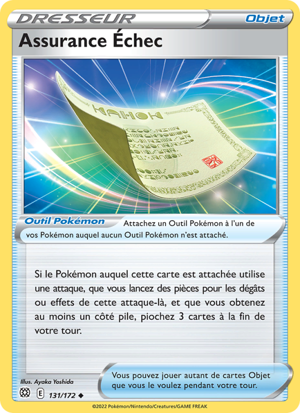 Assurance Échec 131 — Stars Étincelantes (French Pokémon TCG card)