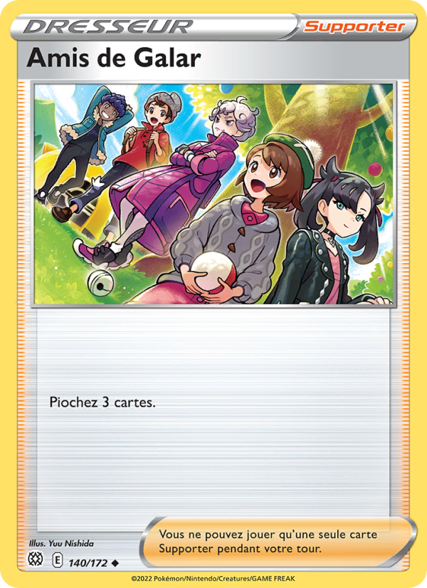 Amis de Galar 140 — Stars Étincelantes (French Pokémon TCG card)