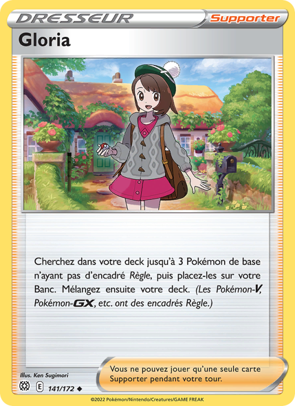 Gloria 141 — Stars Étincelantes (French Pokémon TCG card)