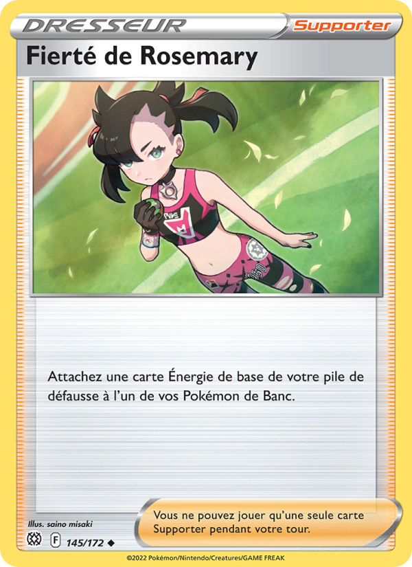 Fierté de Rosemary 145 — Stars Étincelantes (French Pokémon TCG card)