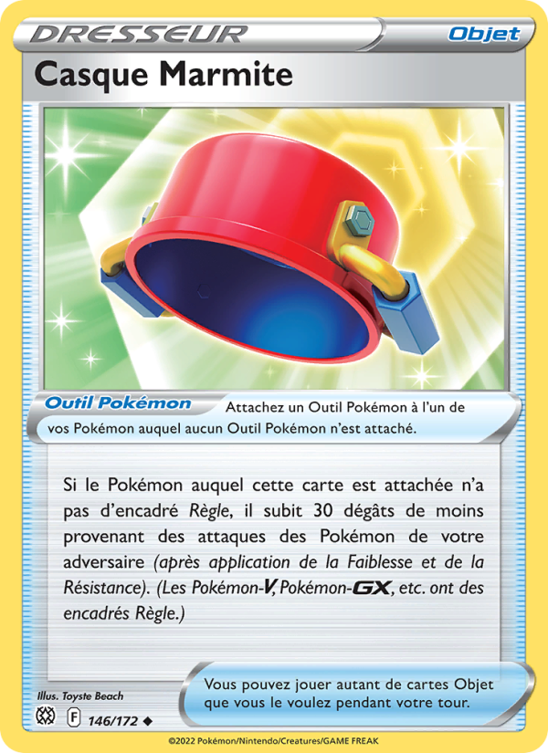 Casque Marmite 146 — Stars Étincelantes (French Pokémon TCG card)
