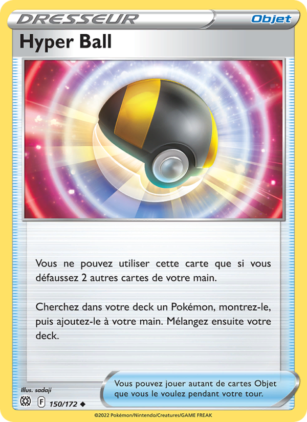 Hyper Ball 150 — Stars Étincelantes (French Pokémon TCG card)