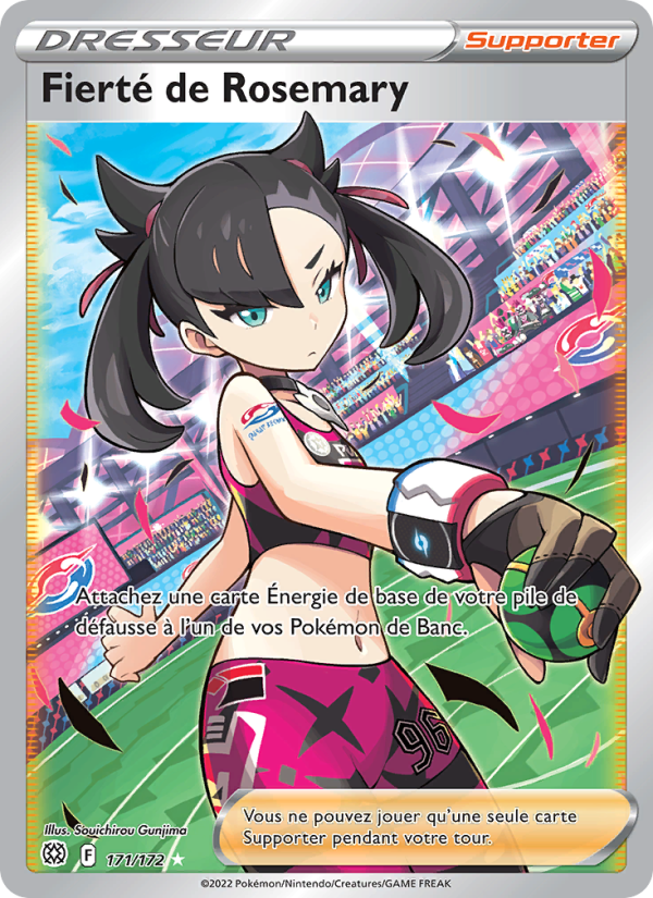 Fierté de Rosemary 171 — Stars Étincelantes (French Pokémon TCG card)
