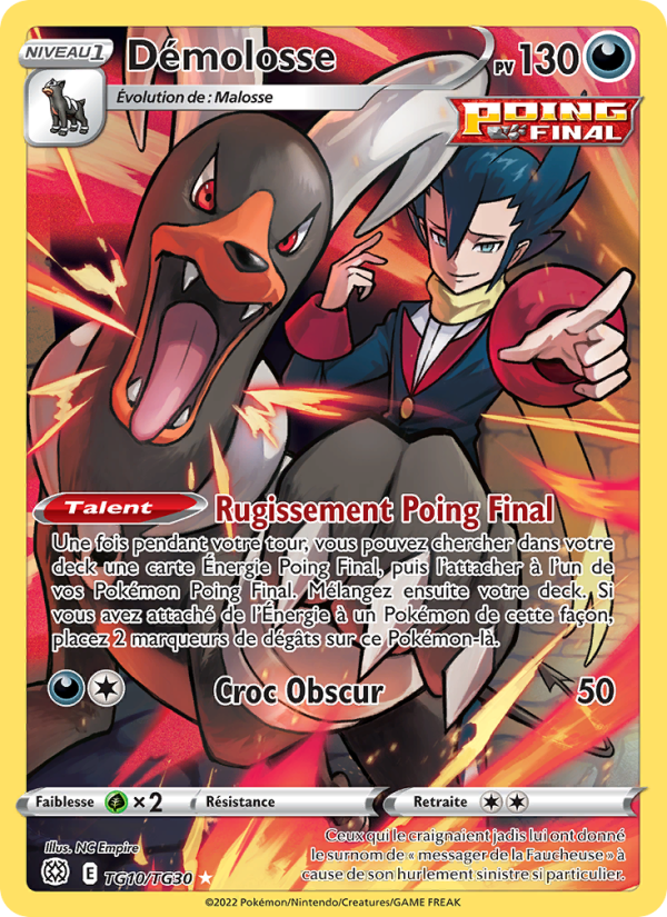 Démolosse TG10 — Stars Étincelantes (French Pokémon TCG card)