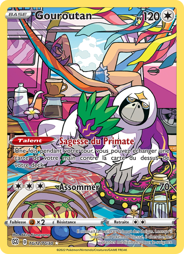 Gouroutan TG12 — Stars Étincelantes (French Pokémon TCG card)