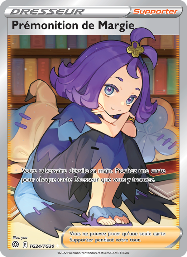 Prémonition de Margie TG24 — Stars Étincelantes (French Pokémon TCG card)