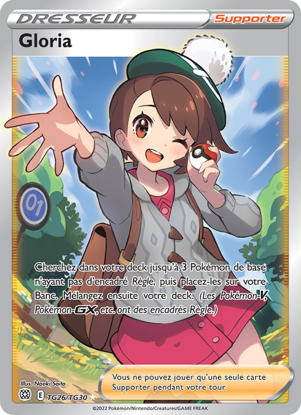 Gloria TG26 — Stars Étincelantes (French Pokémon TCG card)