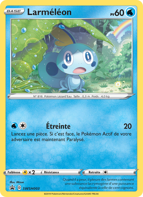 Larméléon SWSH003 — Promo SWSH (French Pokémon TCG card)