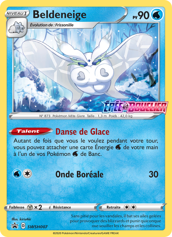 Beldeneige SWSH007 — Promo SWSH (French Pokémon TCG card)