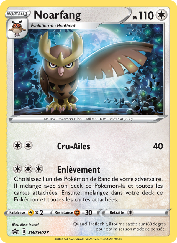 Noarfang SWSH027 — Promo SWSH (French Pokémon TCG card)