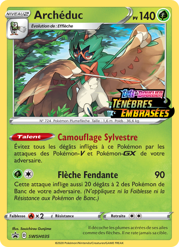 Archéduc SWSH035 — Promo SWSH (French Pokémon TCG card)