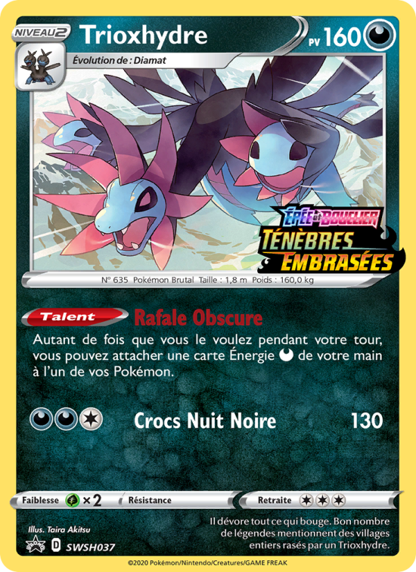Trioxhydre SWSH037 — Promo SWSH (French Pokémon TCG card)