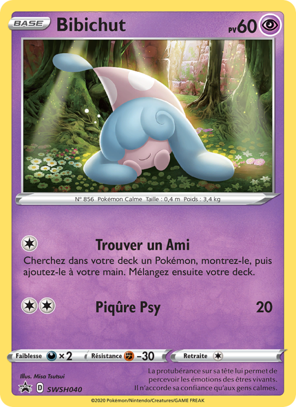 Bibichut SWSH040 — Promo SWSH (French Pokémon TCG card)