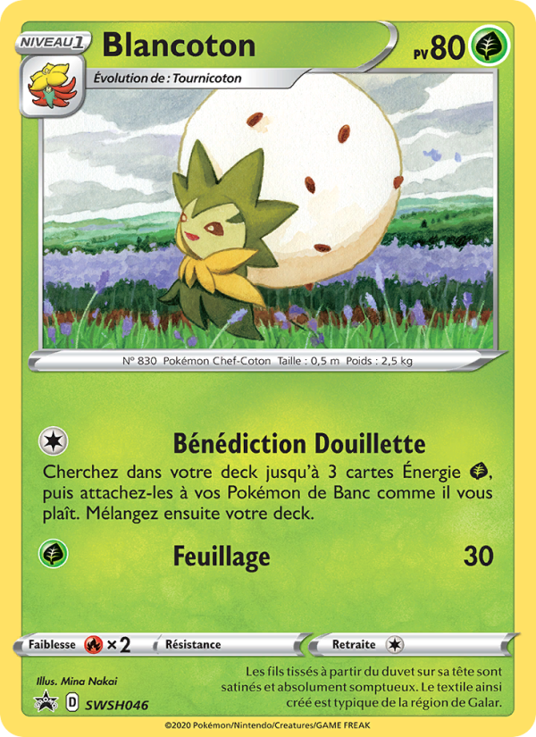 Blancoton SWSH046 — Promo SWSH (French Pokémon TCG card)