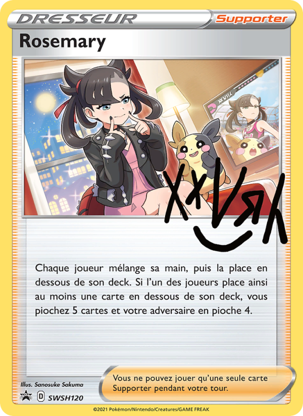 Rosemary SWSH120 — Promo SWSH (French Pokémon TCG card)