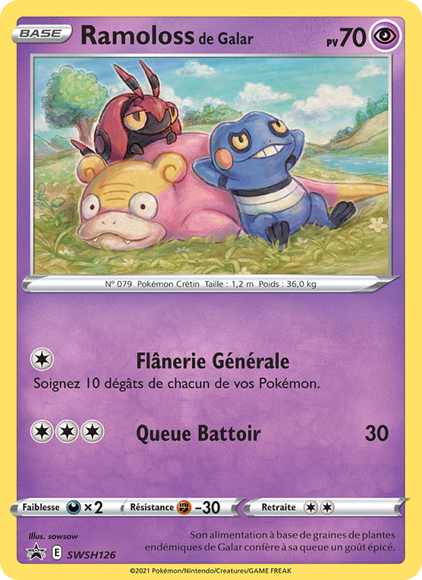 Ramoloss de Galar SWSH126 — Promo SWSH (French Pokémon TCG card)