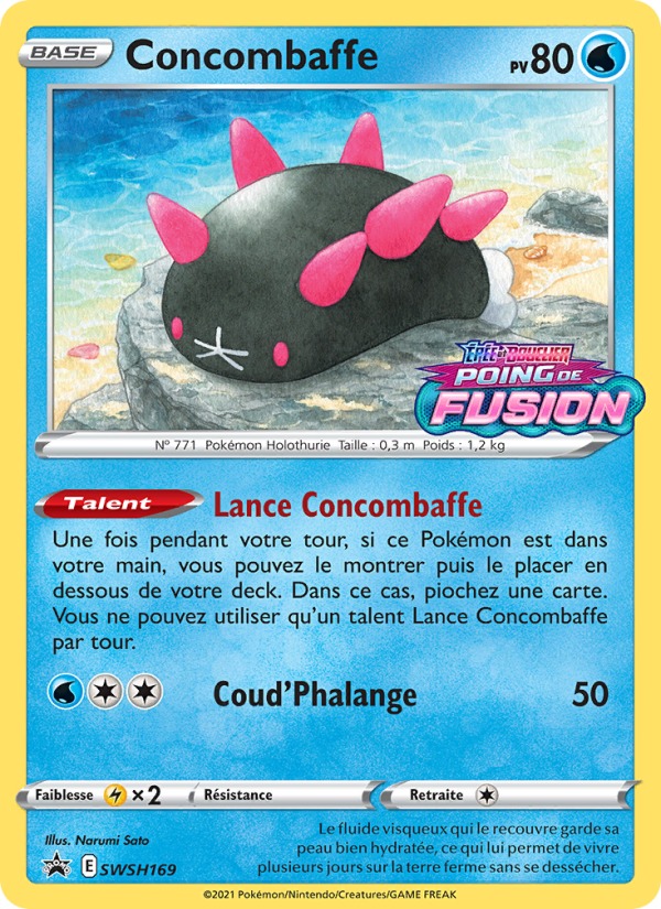 Concombaffe SWSH169 — Promo SWSH (French Pokémon TCG card)