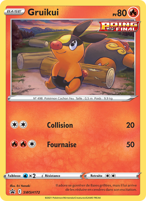 Gruikui SWSH172 — Promo SWSH (French Pokémon TCG card)