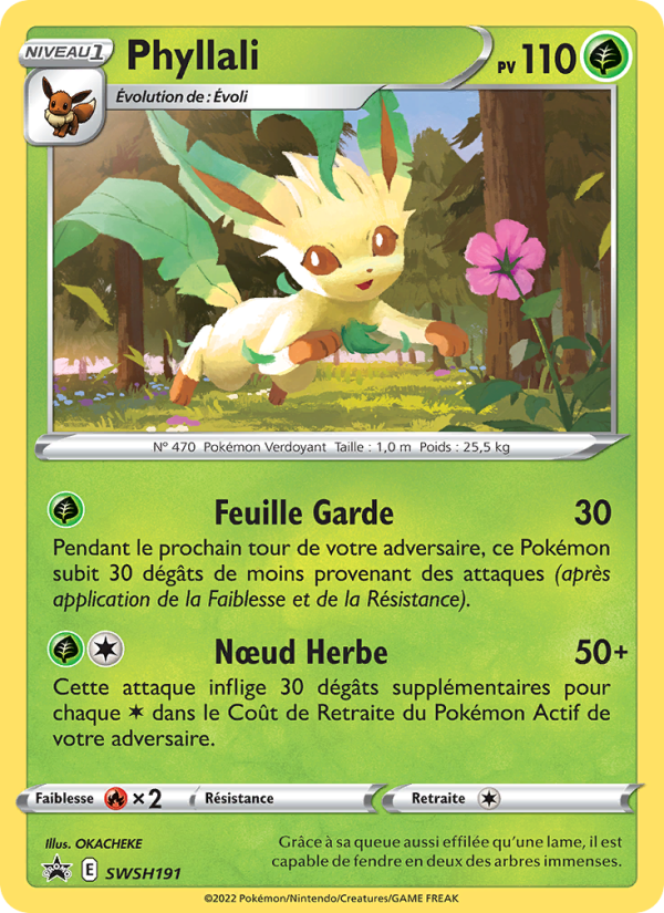 Phyllali SWSH191 — Promo SWSH (French Pokémon TCG card)