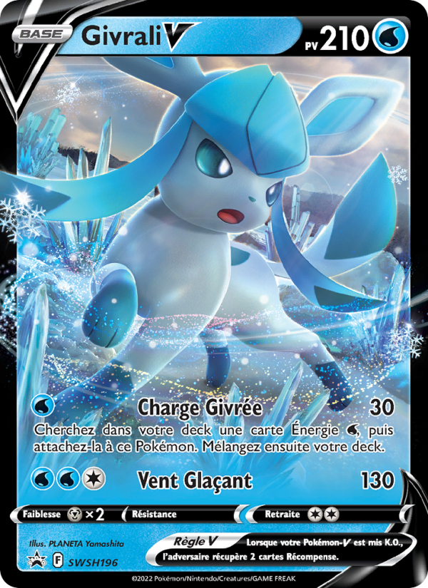 Givrali V SWSH196 — Promo SWSH (French Pokémon TCG card)