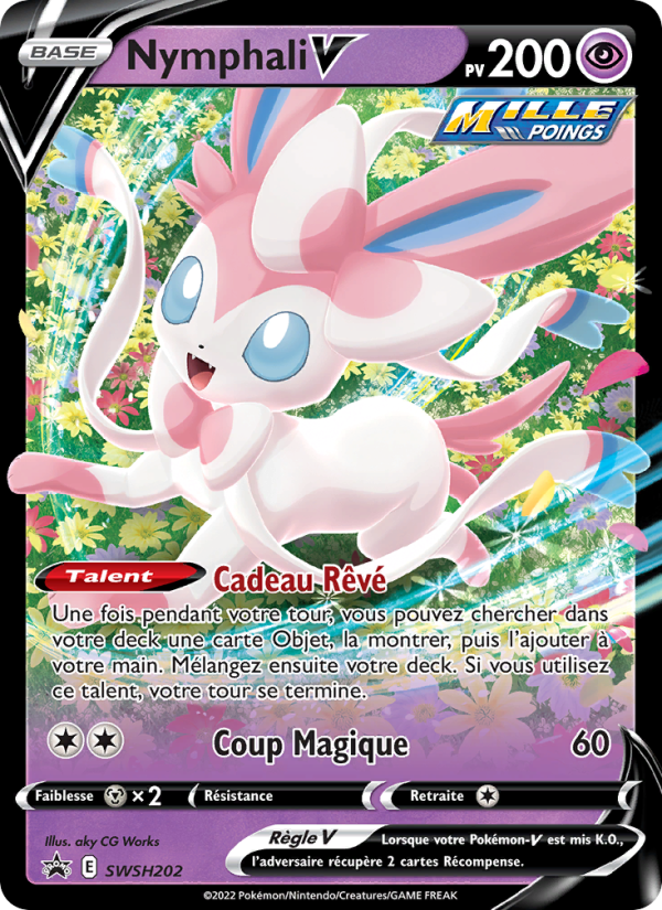 Nymphali V SWSH202 — Promo SWSH (French Pokémon TCG card)
