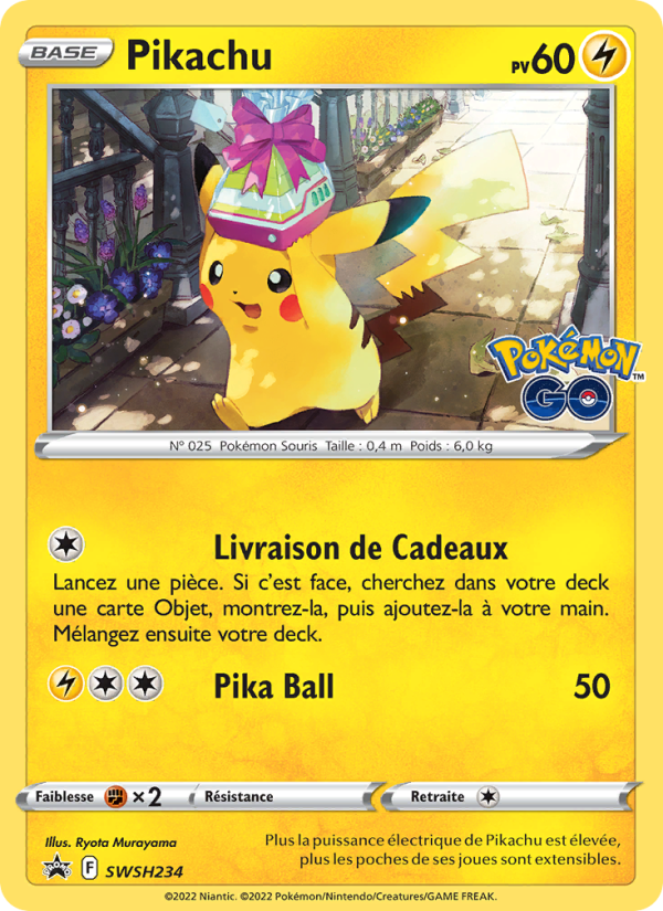 Pikachu SWSH234 — Promo SWSH (French Pokémon TCG card)