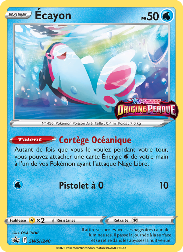 Écayon SWSH240 — Promo SWSH (French Pokémon TCG card)