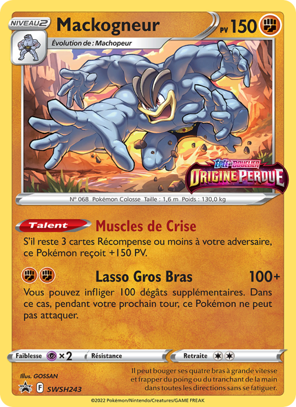 Mackogneur SWSH243 — Promo SWSH (French Pokémon TCG card)