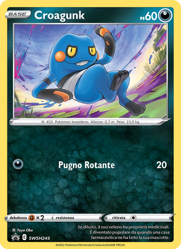 Cradopaud SWSH245 — Promo SWSH (French Pokémon TCG card)