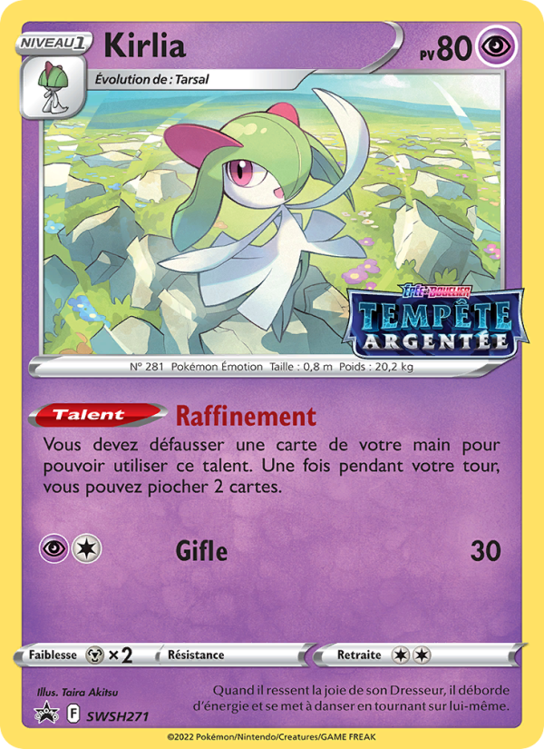 Kirlia SWSH271 — Promo SWSH (French Pokémon TCG card)