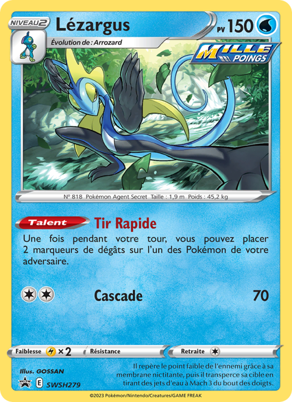 Lézargus SWSH279 — Promo SWSH (French Pokémon TCG card)