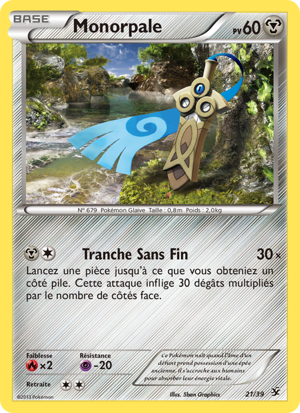Monorpale 21 — Bienvenue à Kalos (French Pokémon TCG card)