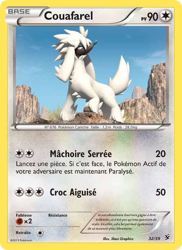 Couafarel 32 — Bienvenue à Kalos (French Pokémon TCG card)