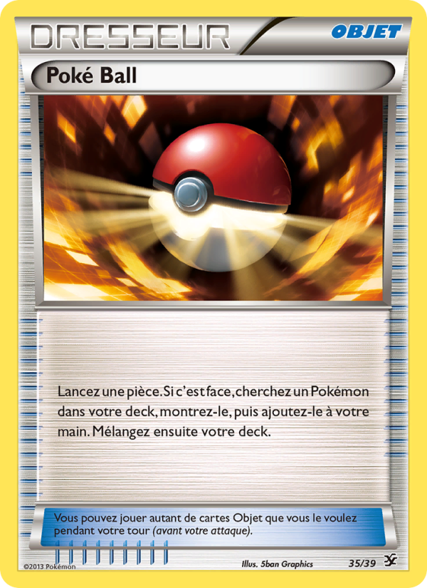 Poké Ball 35 — Bienvenue à Kalos (French Pokémon TCG card)