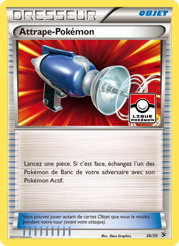 Attrape-Pokémon 36 — Bienvenue à Kalos (French Pokémon TCG card)