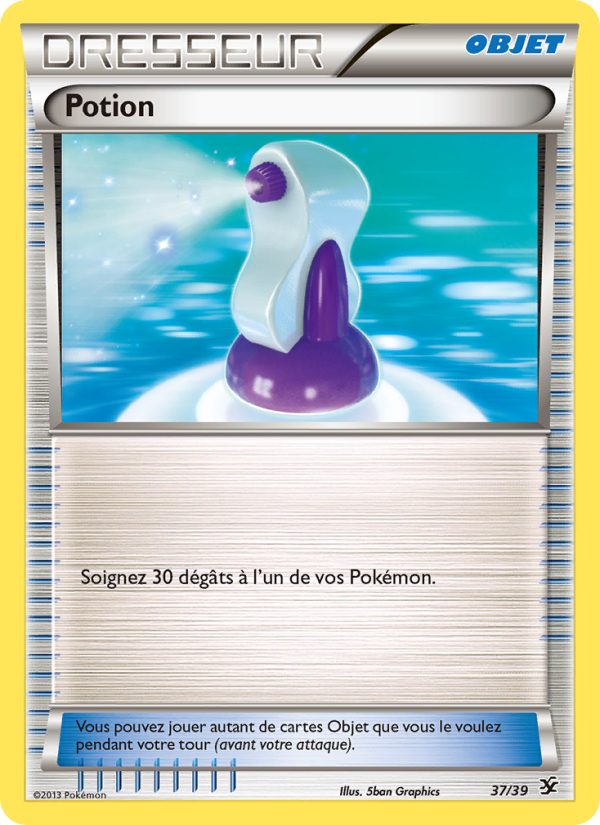 Potion 37 — Bienvenue à Kalos (French Pokémon TCG card)