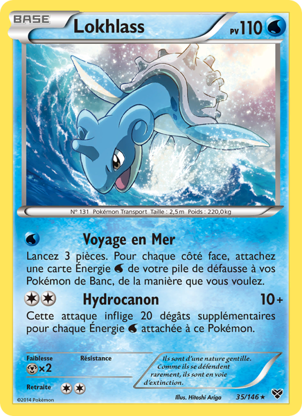 Lokhlass 35 — XY (French Pokémon TCG card)